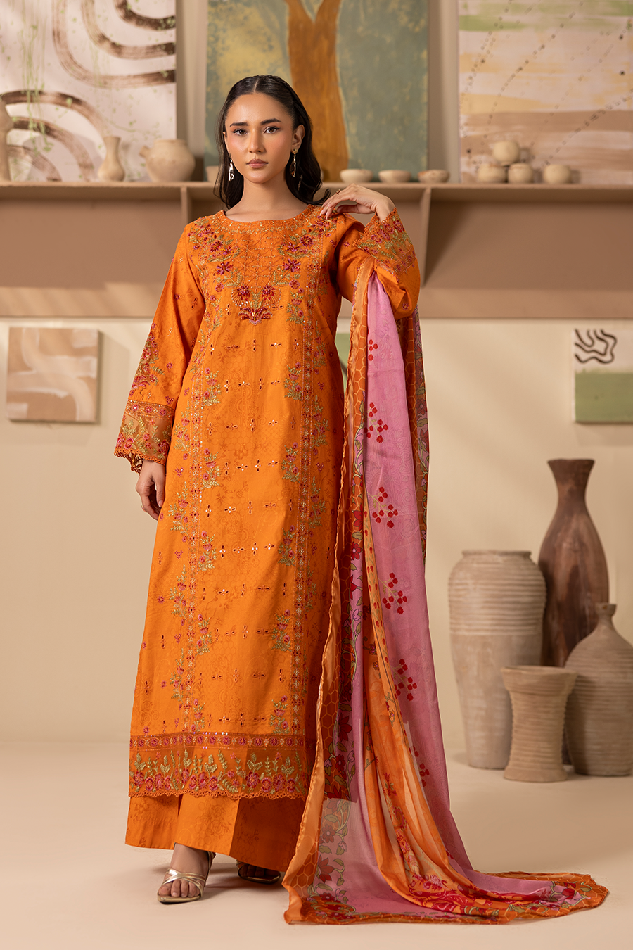 Mornin Bells - Printed Luxury Pret (3PC)