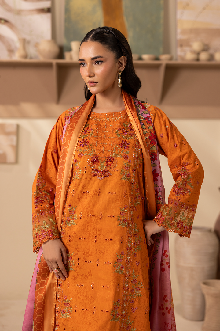 Mornin Bells - Printed Luxury Pret (3PC)