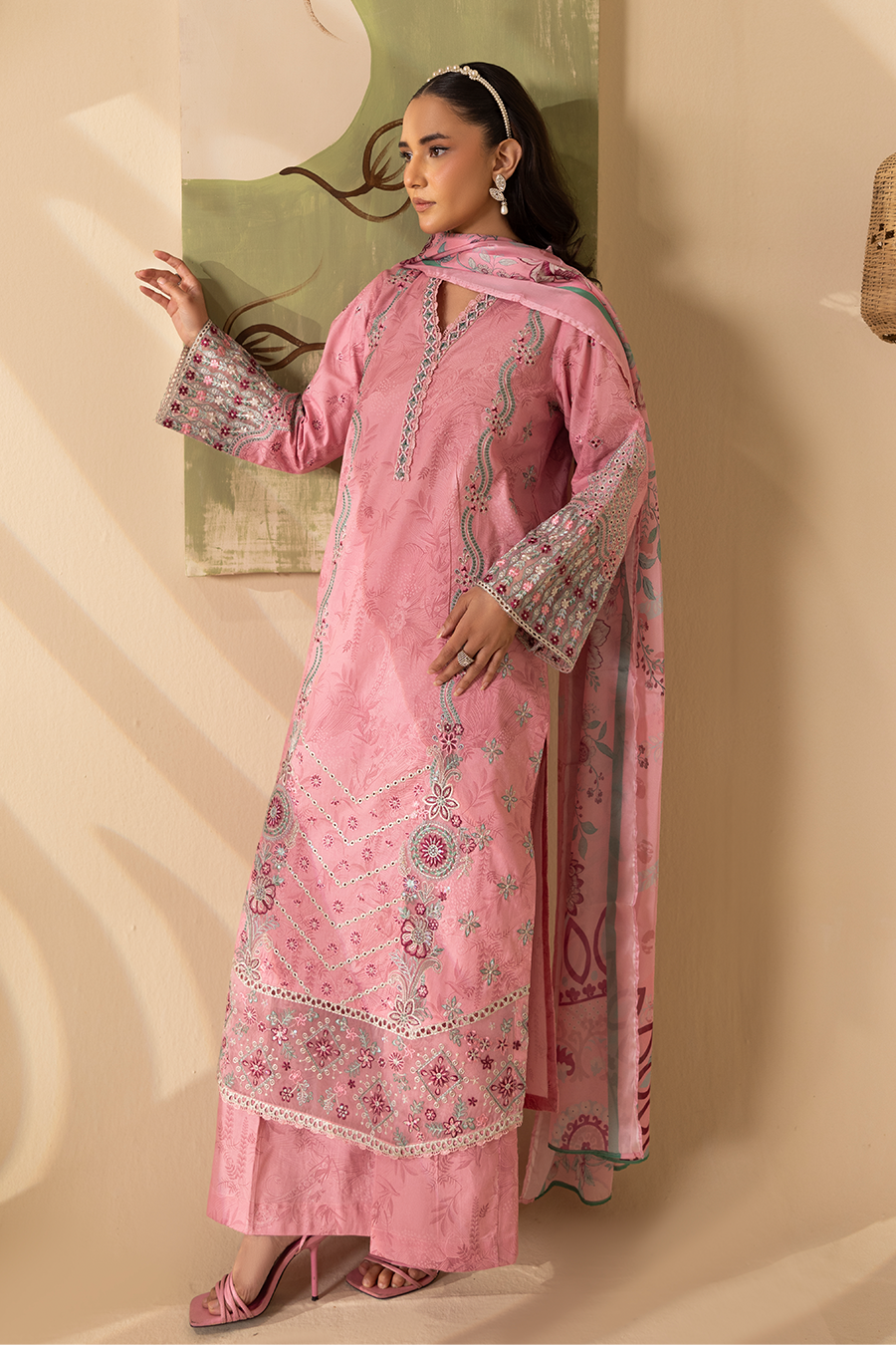 Sweet Pea - Printed Luxury Pret (3PC)