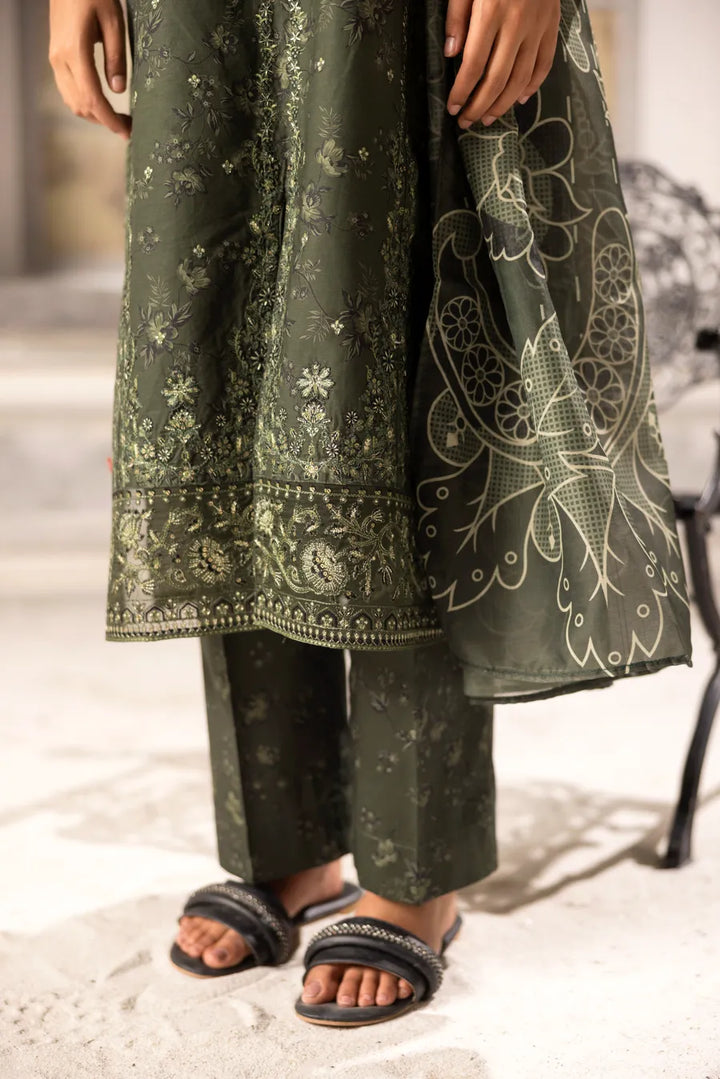 Sanobar - 3 PC Printed Dress