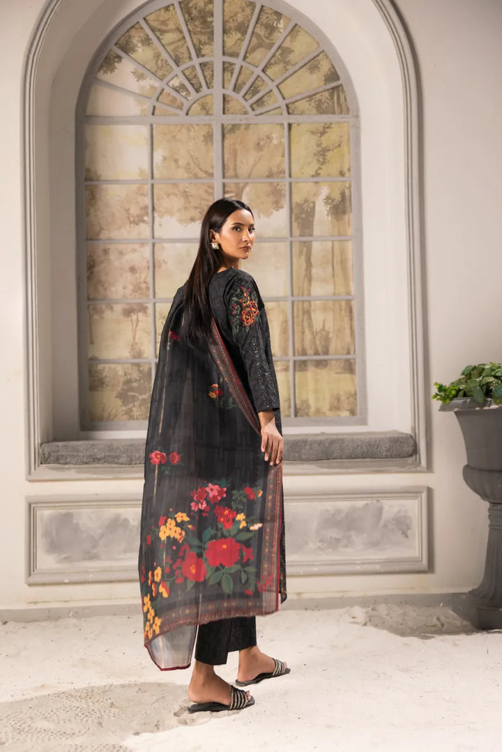 Lavaan - 3 PC Printed Dress