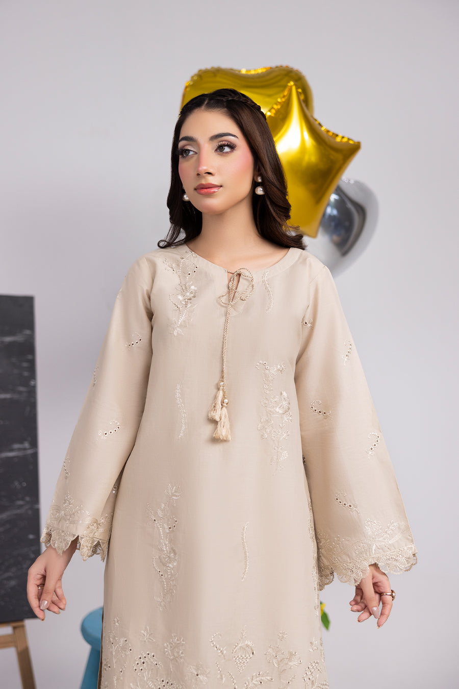 Sand Stone- Co-ord Set( 2Pcs)