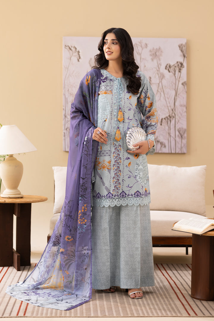 SKY – Printed Luxury Pret (3Pcs)