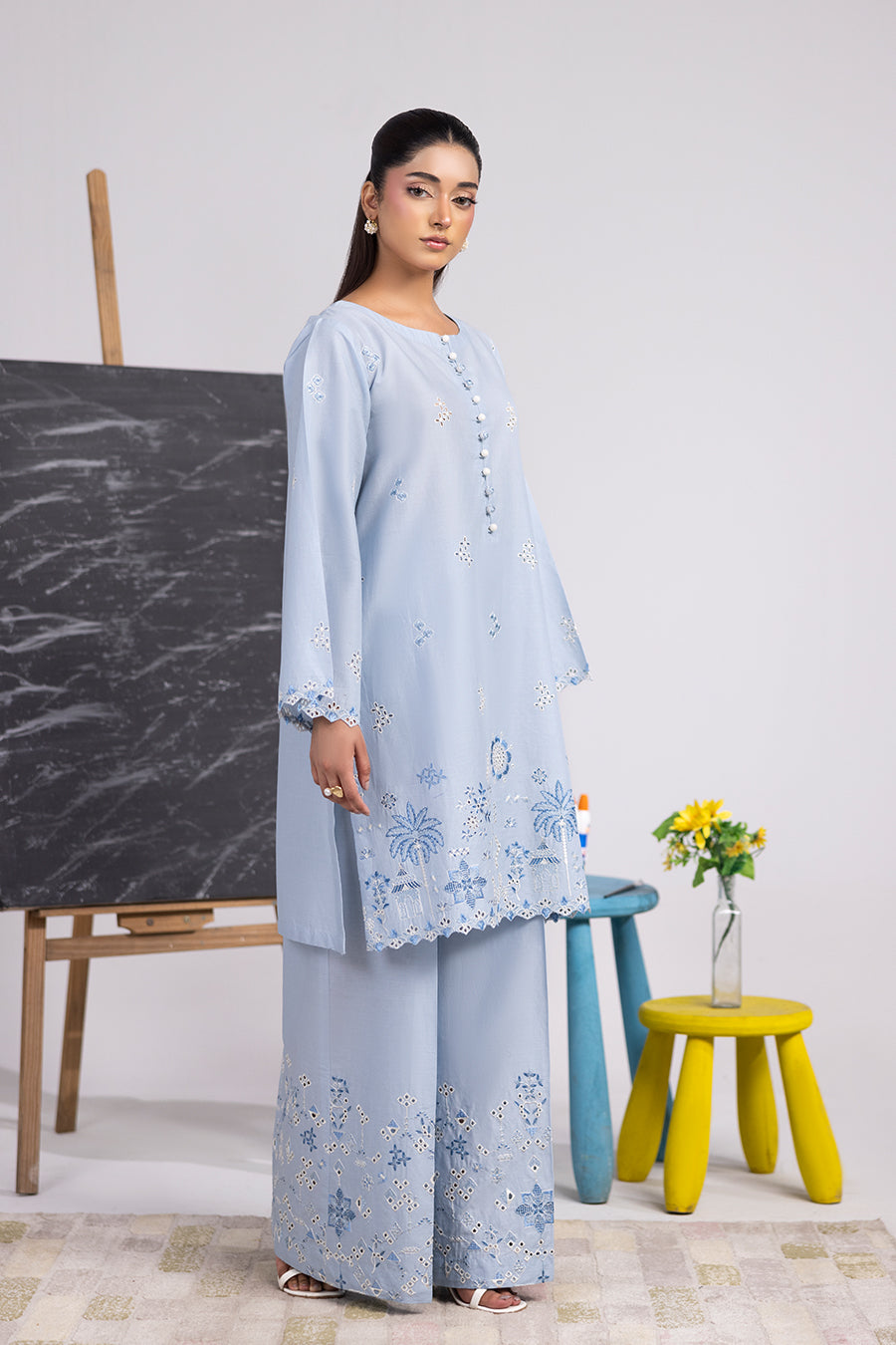 Ocean- Co-ord Set( 2Pcs)