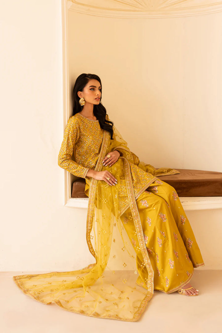 Izel - 3 PC Embroidered Dress
