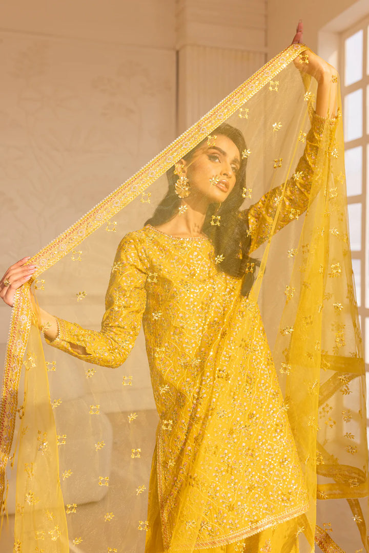 Izel - 3 PC Embroidered Dress