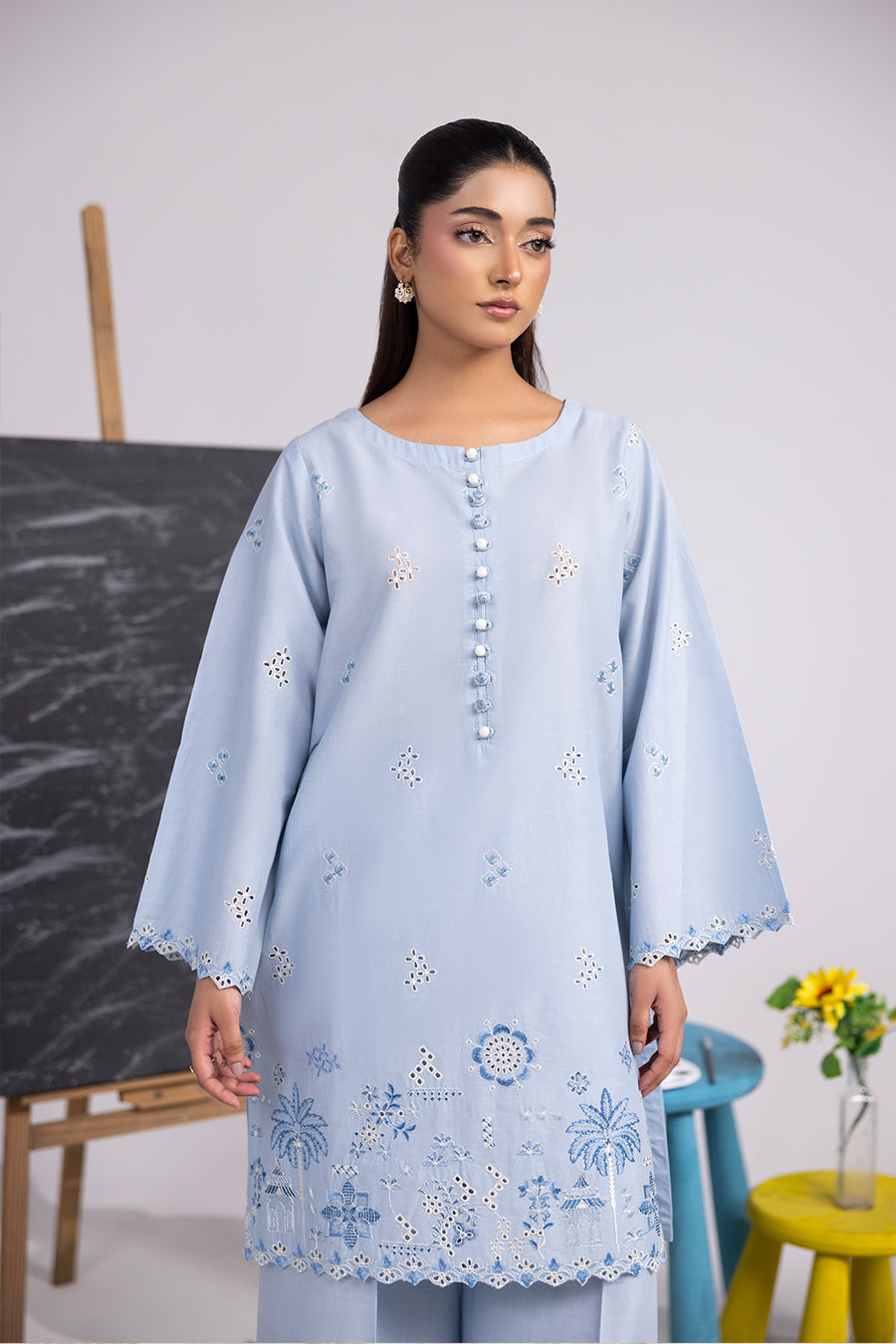 Ocean- Co-ord Set( 2Pcs)