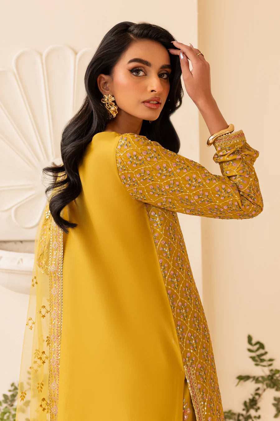 Izel - 3 PC Embroidered Dress