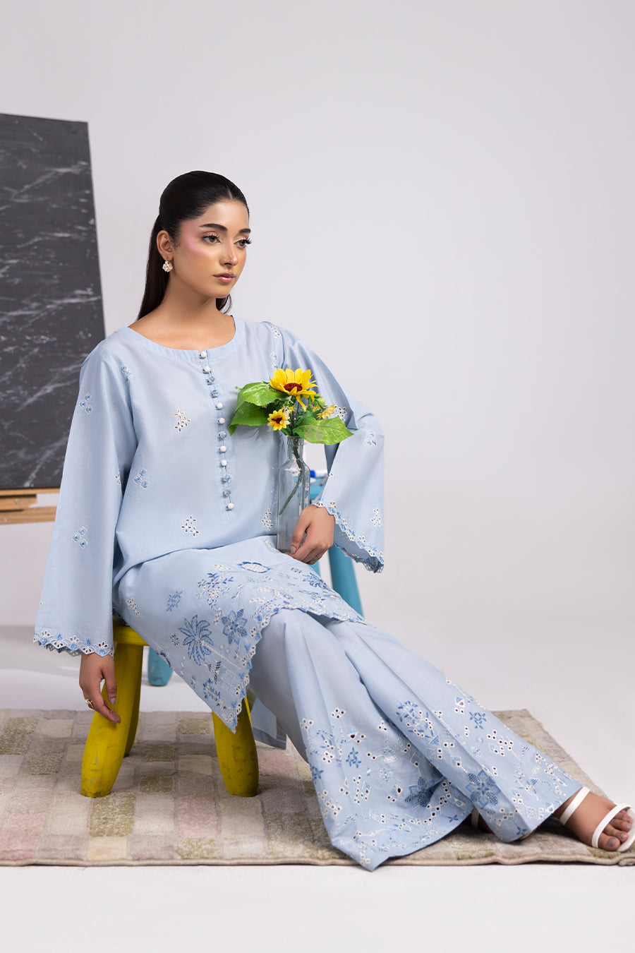 Ocean- Co-ord Set( 2Pcs)