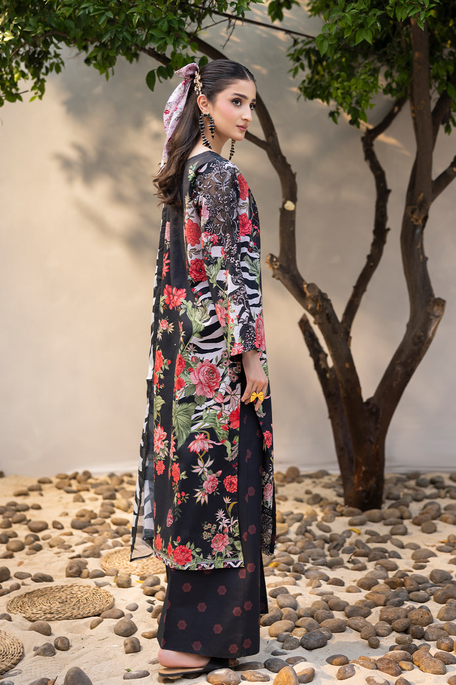MEHER – Printed Luxury Pret (3Pcs)