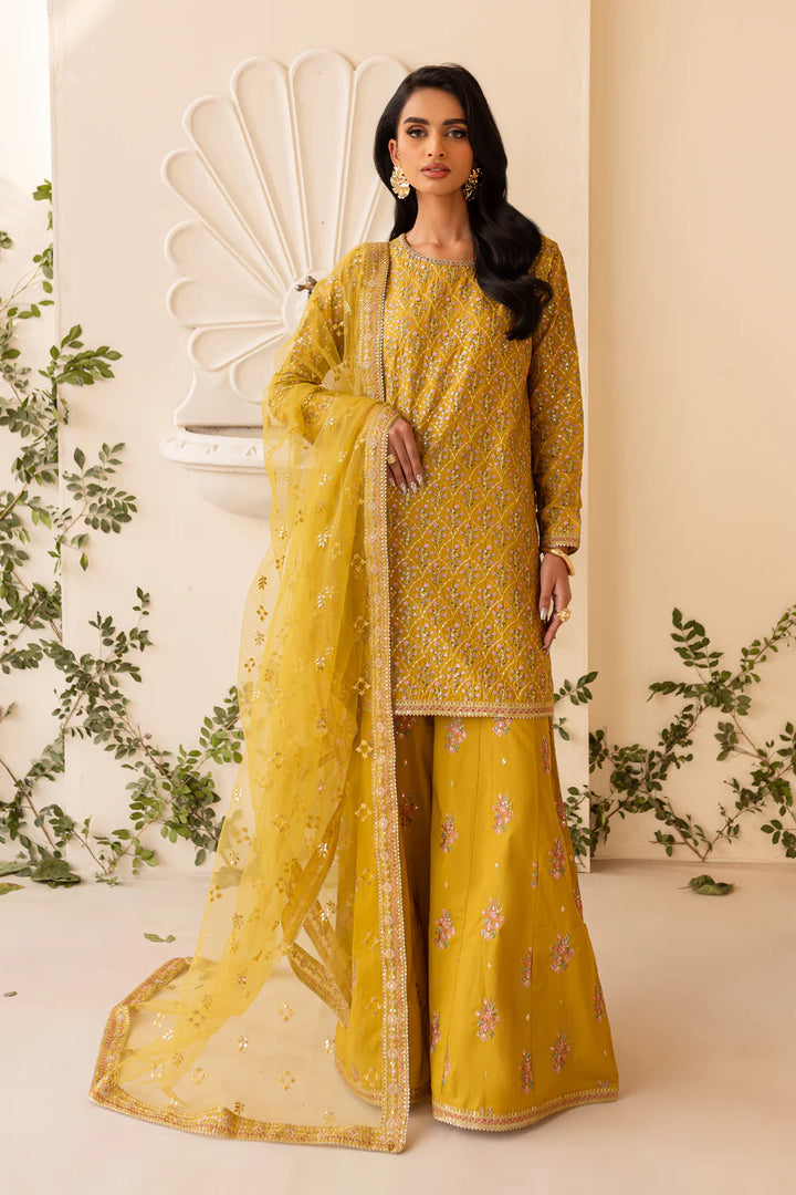 Izel - 3 PC Embroidered Dress