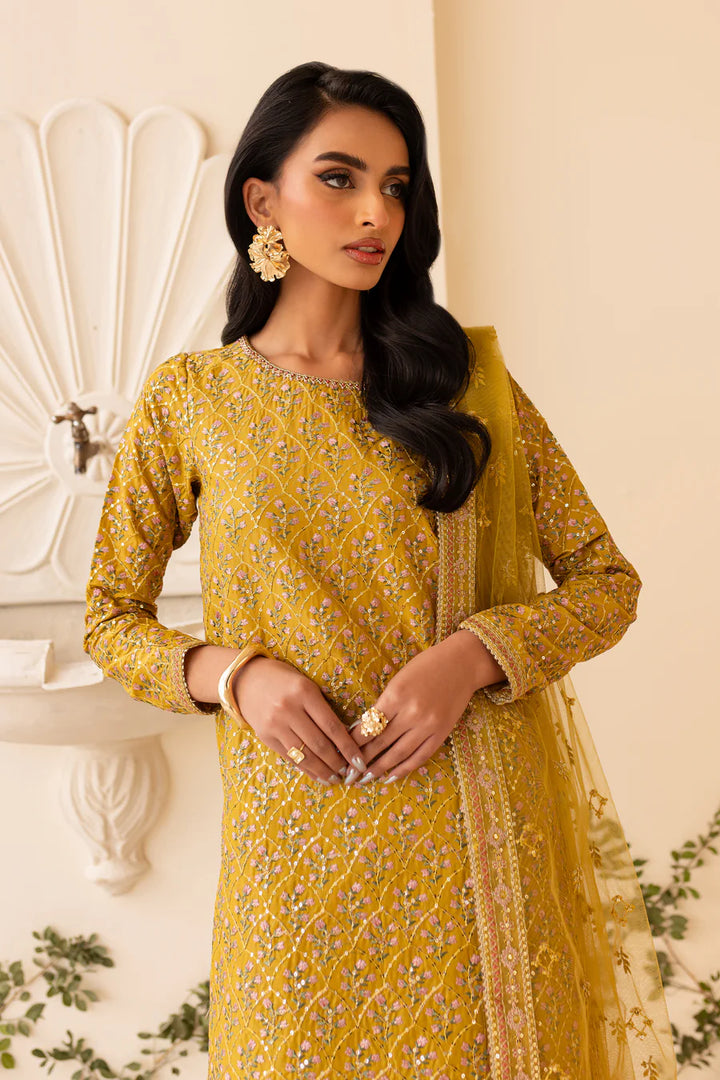 Izel - 3 PC Embroidered Dress