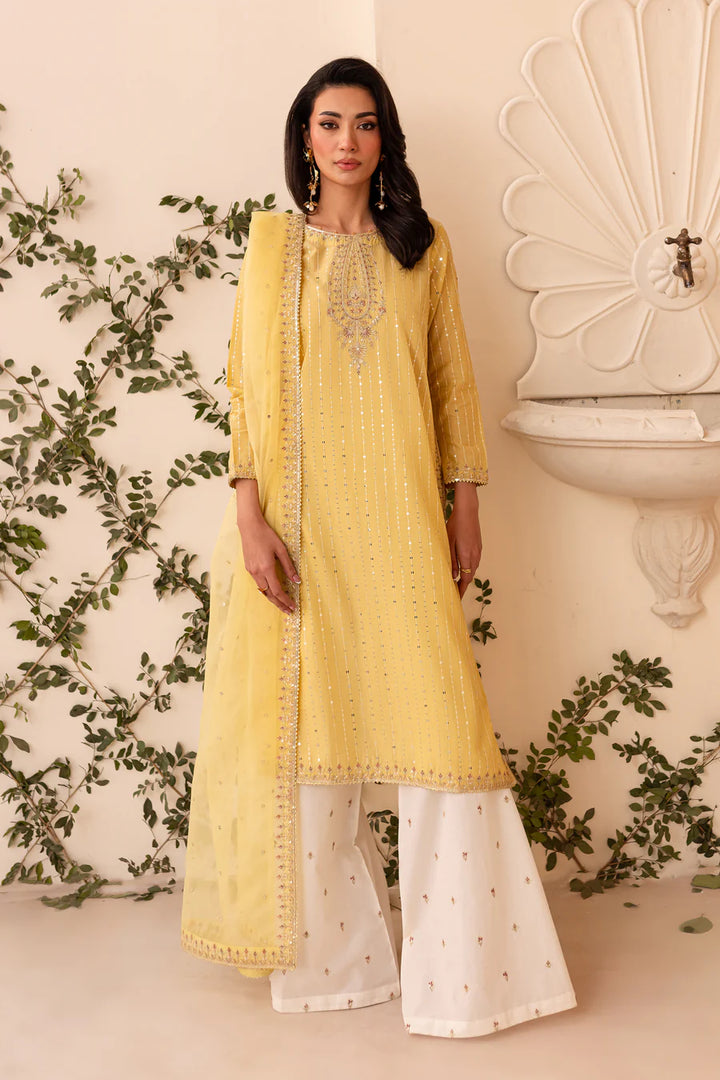 Ziya - 3 PC Embroidered Dress