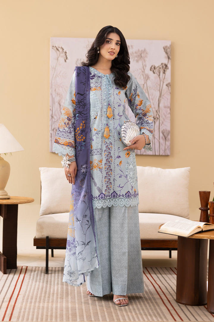SKY – Printed Luxury Pret (3Pcs)