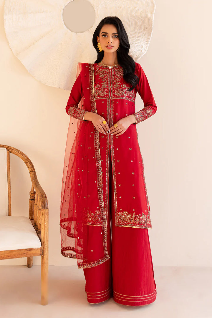 Shanaya - 3 PC Embroidered Dress