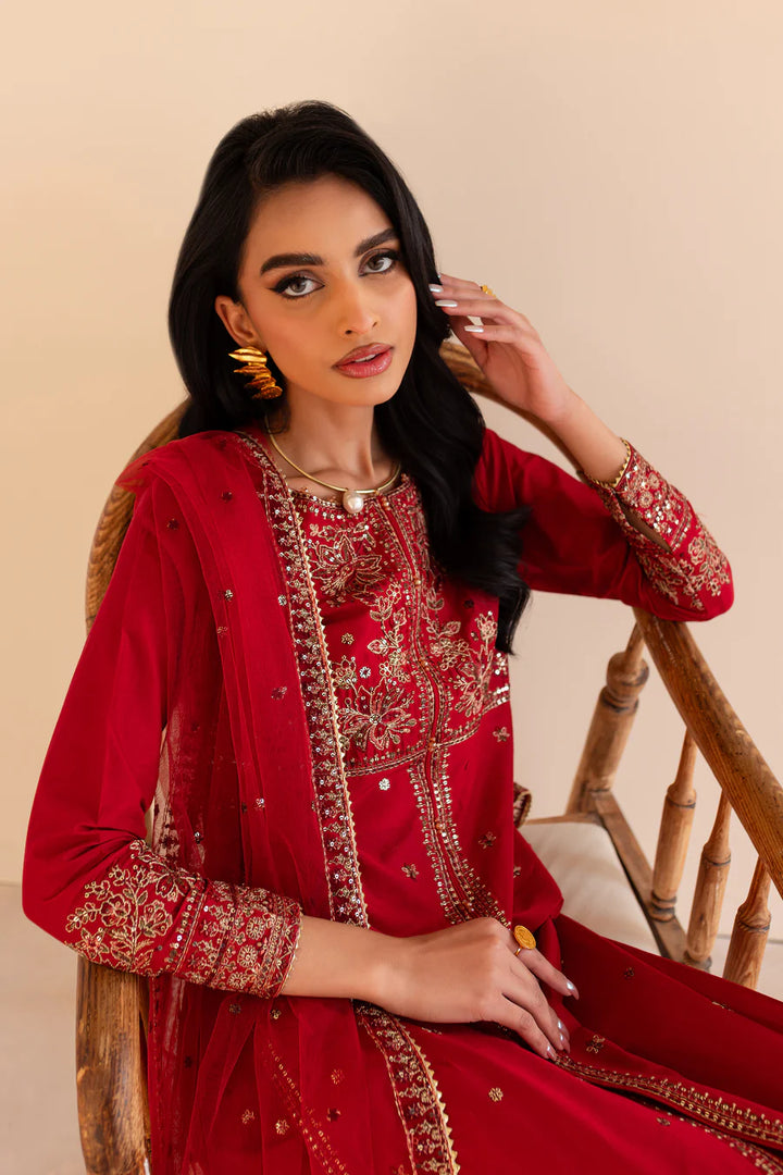 Shanaya - 3 PC Embroidered Dress