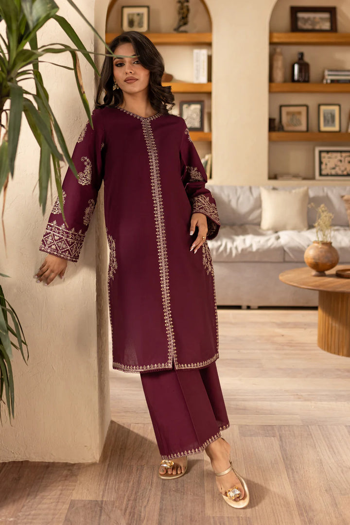 Laalish - 2 PC Embroidered Dress