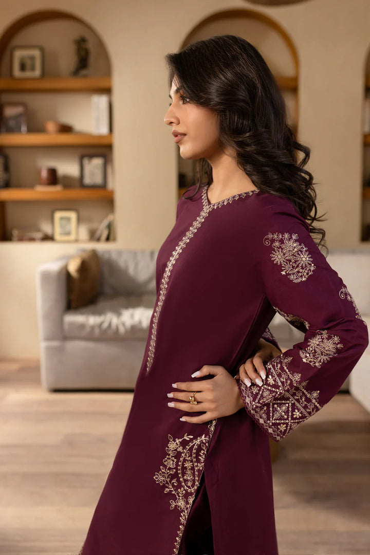 Laalish - 2 PC Embroidered Dress
