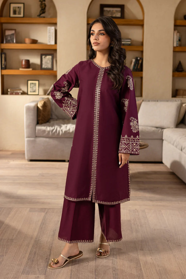 Laalish - 2 PC Embroidered Dress