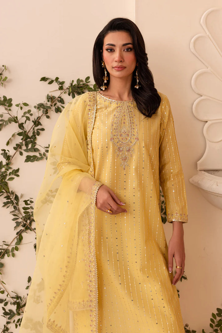 Ziya - 3 PC Embroidered Dress
