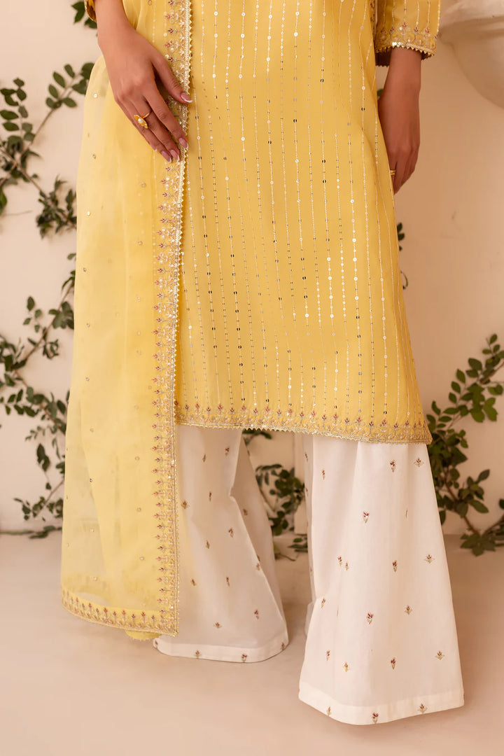 Ziya - 3 PC Embroidered Dress