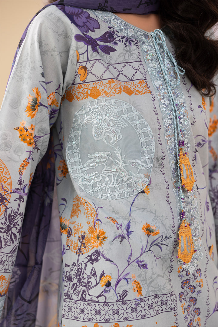 SKY – Printed Luxury Pret (3Pcs)