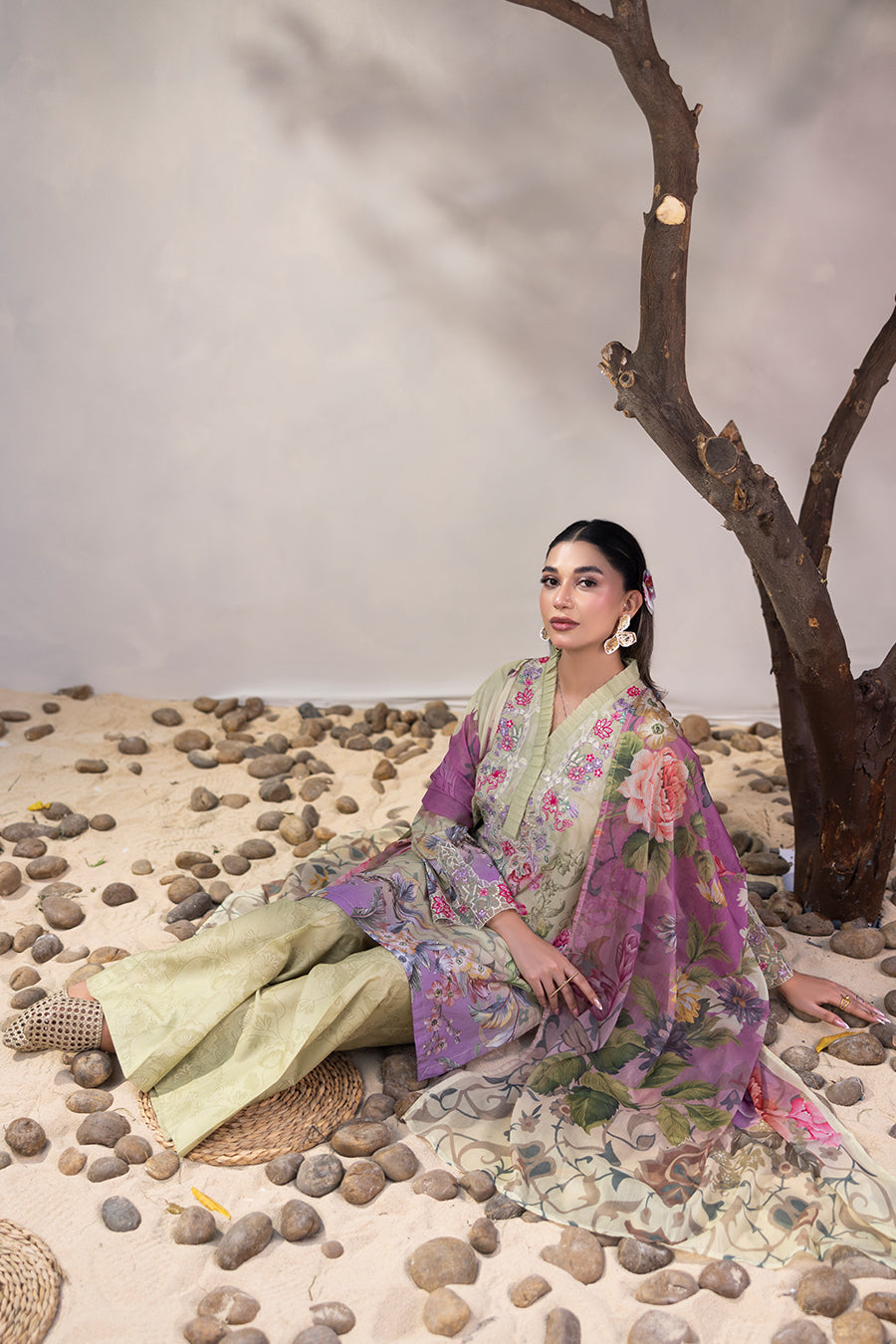 RAYA – Printed Luxury Pret (3Pcs)
