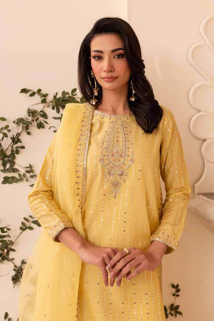 Ziya - 3 PC Embroidered Dress
