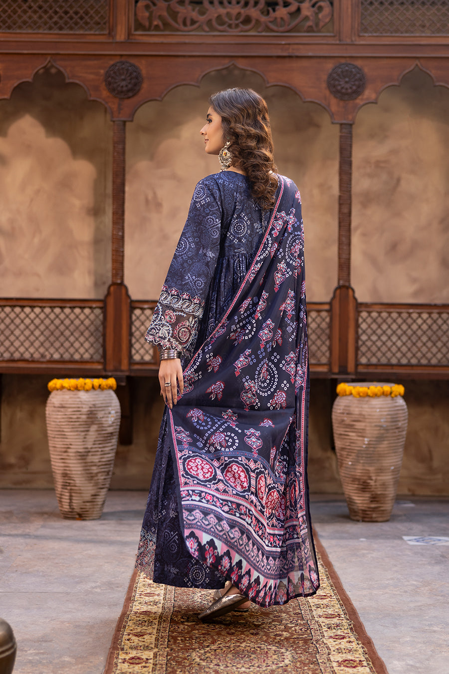 Kiran - Cotton Cambric Frock (3PC)