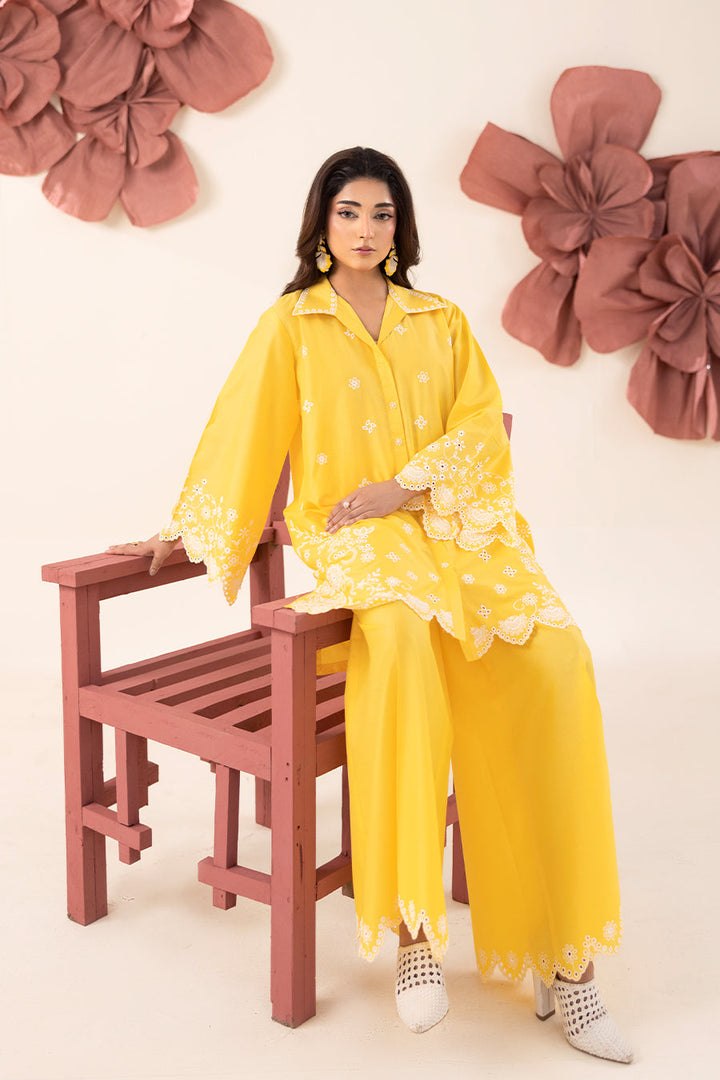 Sweet Lemon- Co-ord Set( 2Pcs)