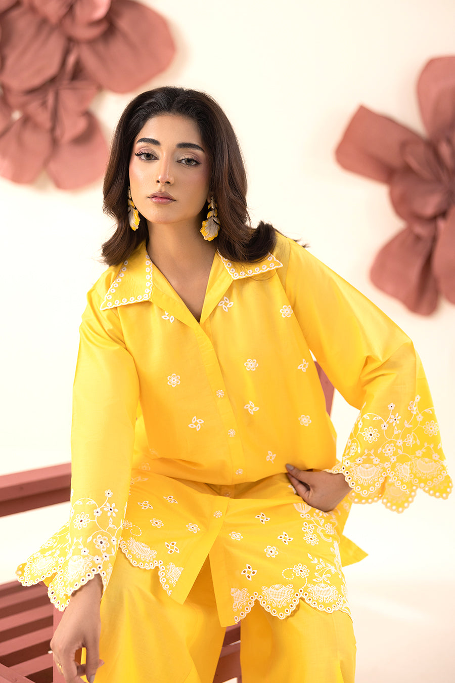 Sweet Lemon- Co-ord Set( 2Pcs)