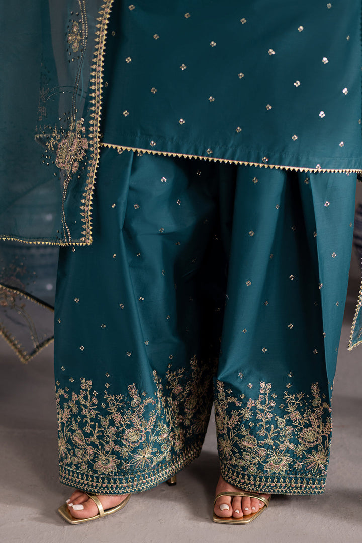 Zumar - 3 PC Embroidered Dress