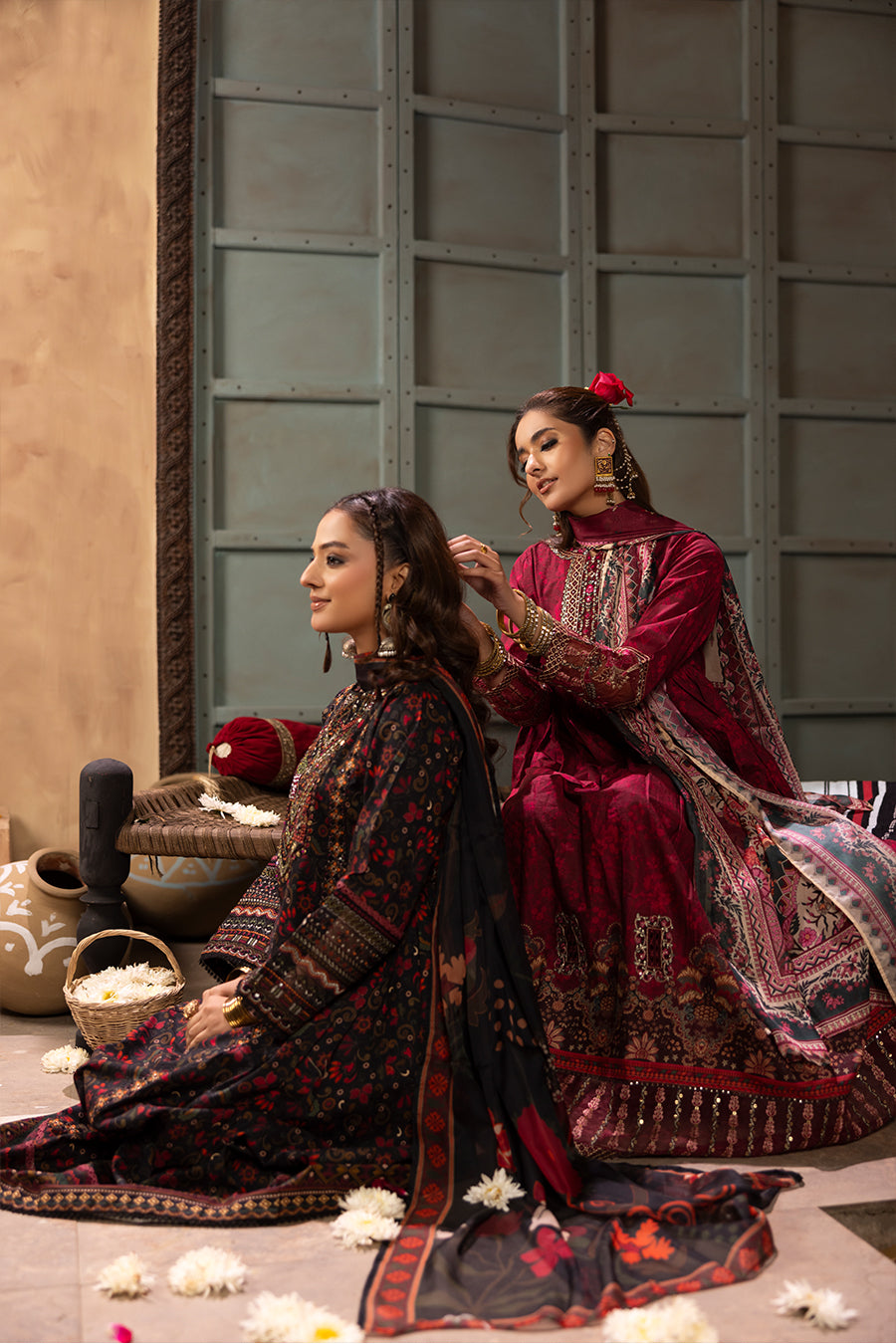 Rubab - Cotton Cambric Frock (3PC)