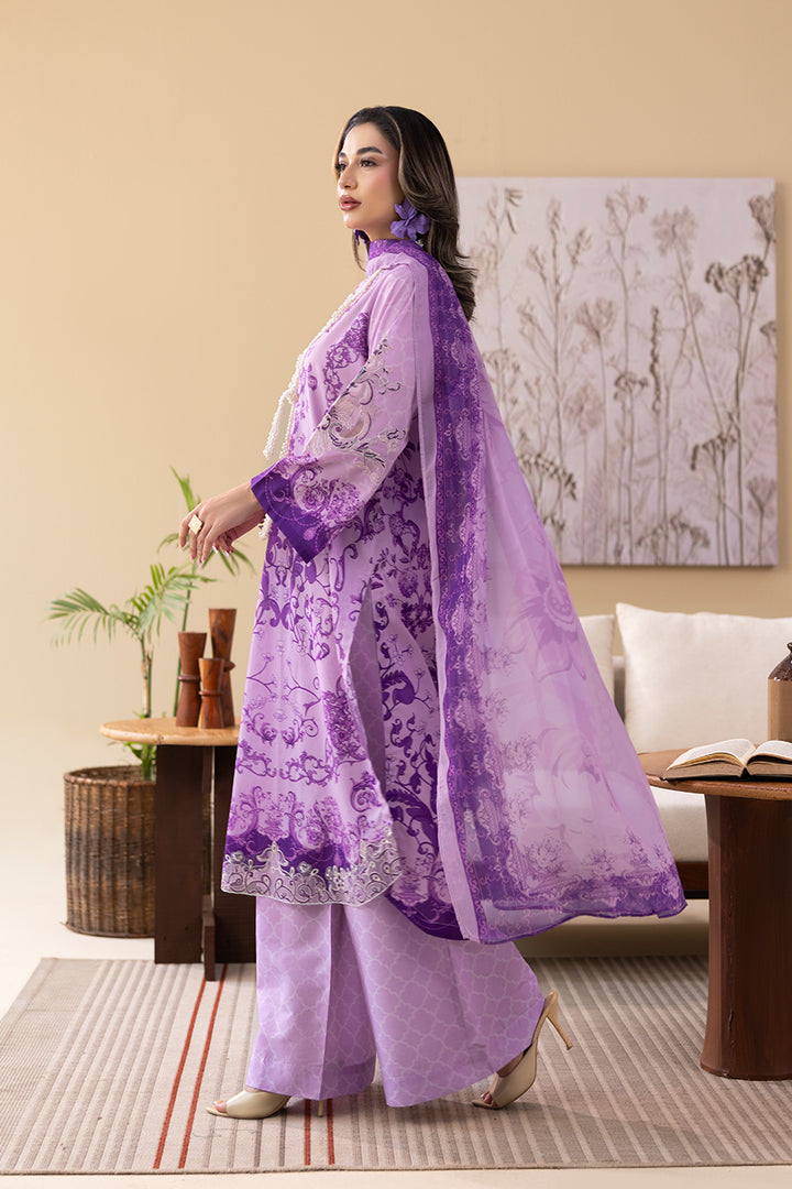 ORCHID – Printed Luxury Pret (3Pcs)