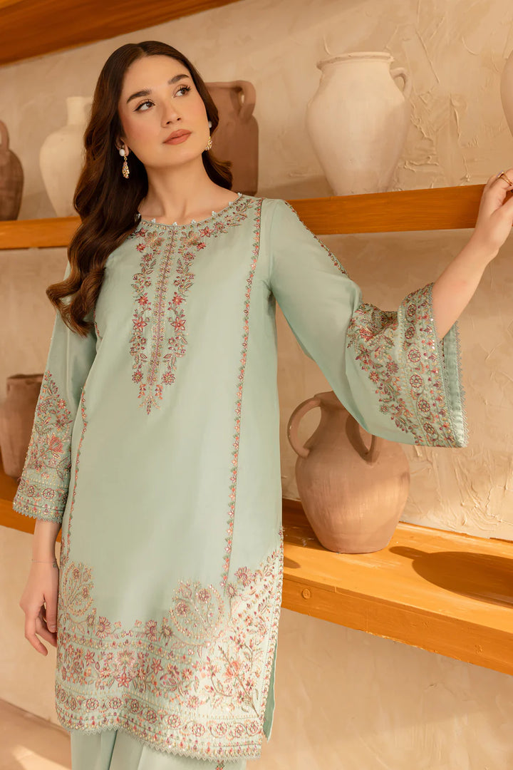 Narmaan - 2 PC Embroidered Dress