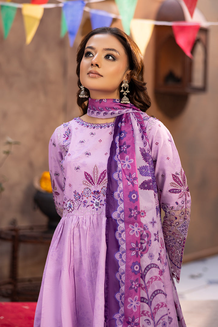 Chandni - Cotton Cambric Frock (3PC)