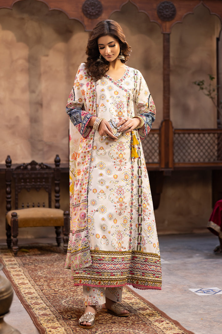 Zari - Cambric Frock (3PC)