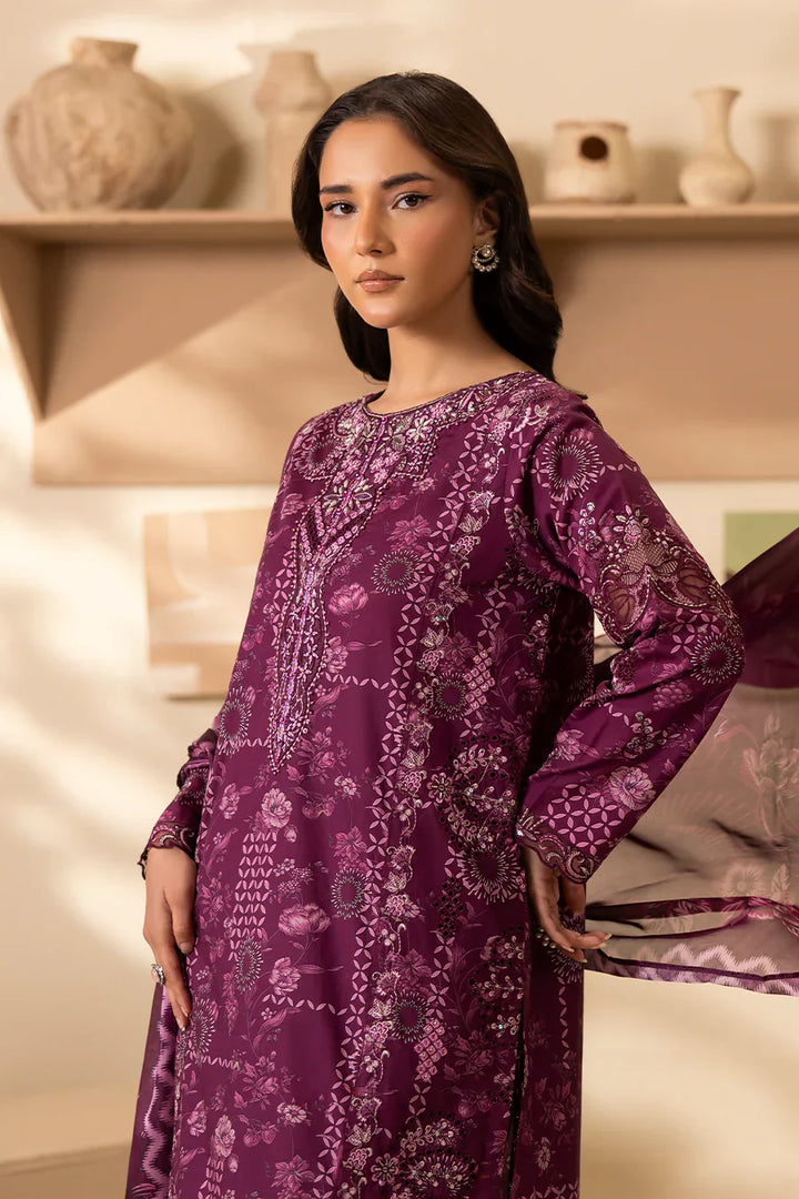 Blushing - Printed Luxury Pret (3PC)