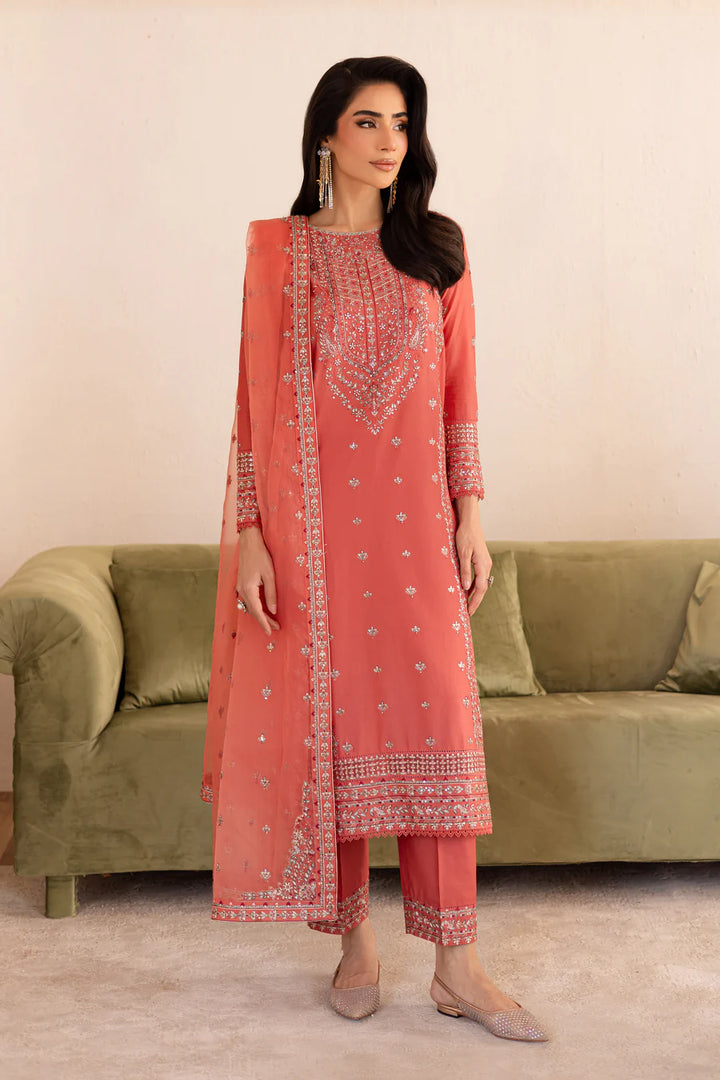 Maira - 3 PC Embroidered Dress