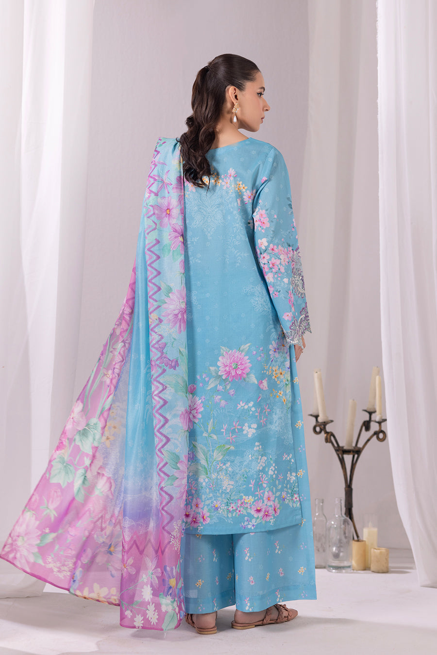 Jasmine-Printed Luxury Pret (3Pcs)
