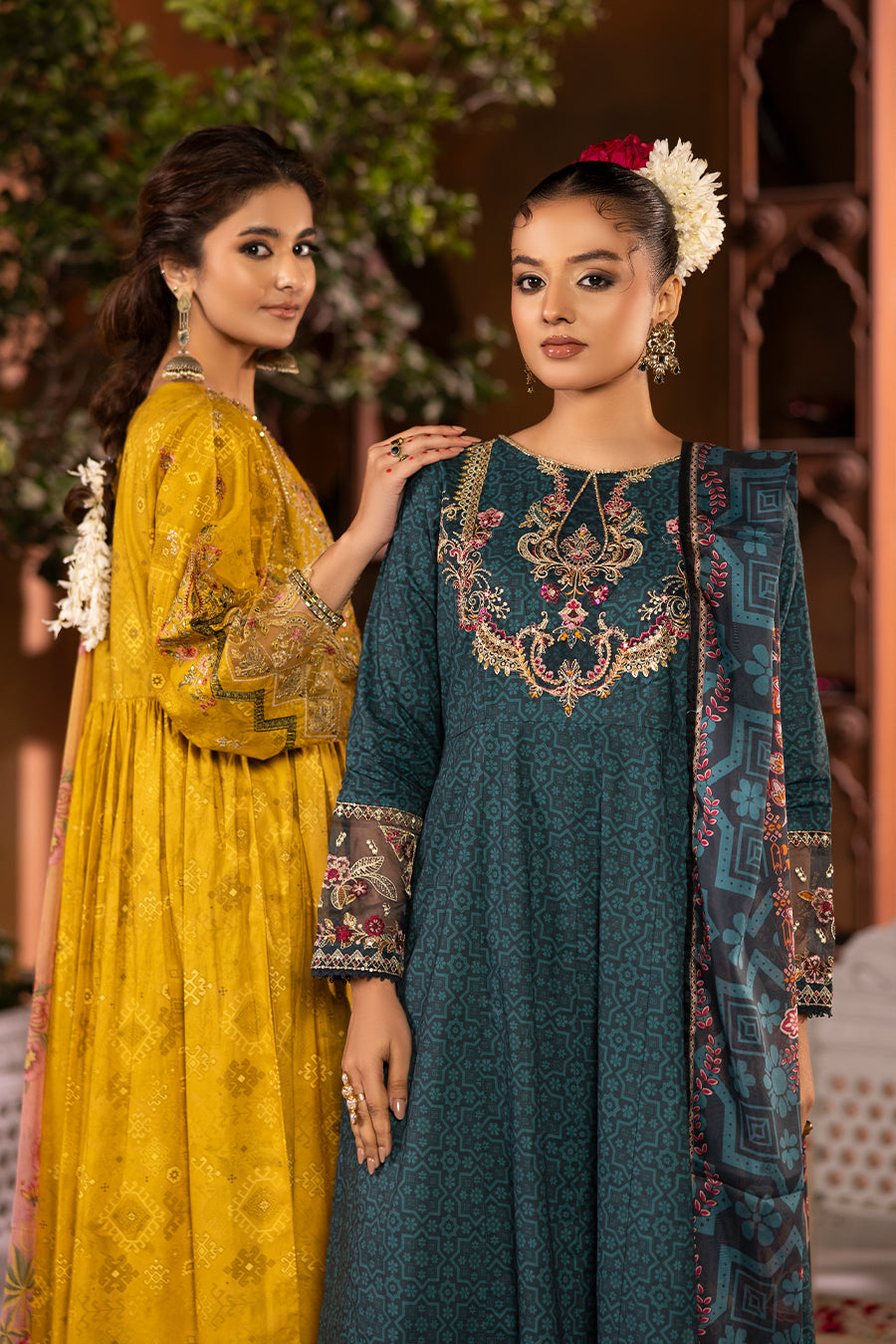 Geet - Cotton Cambric Frock (3PC)