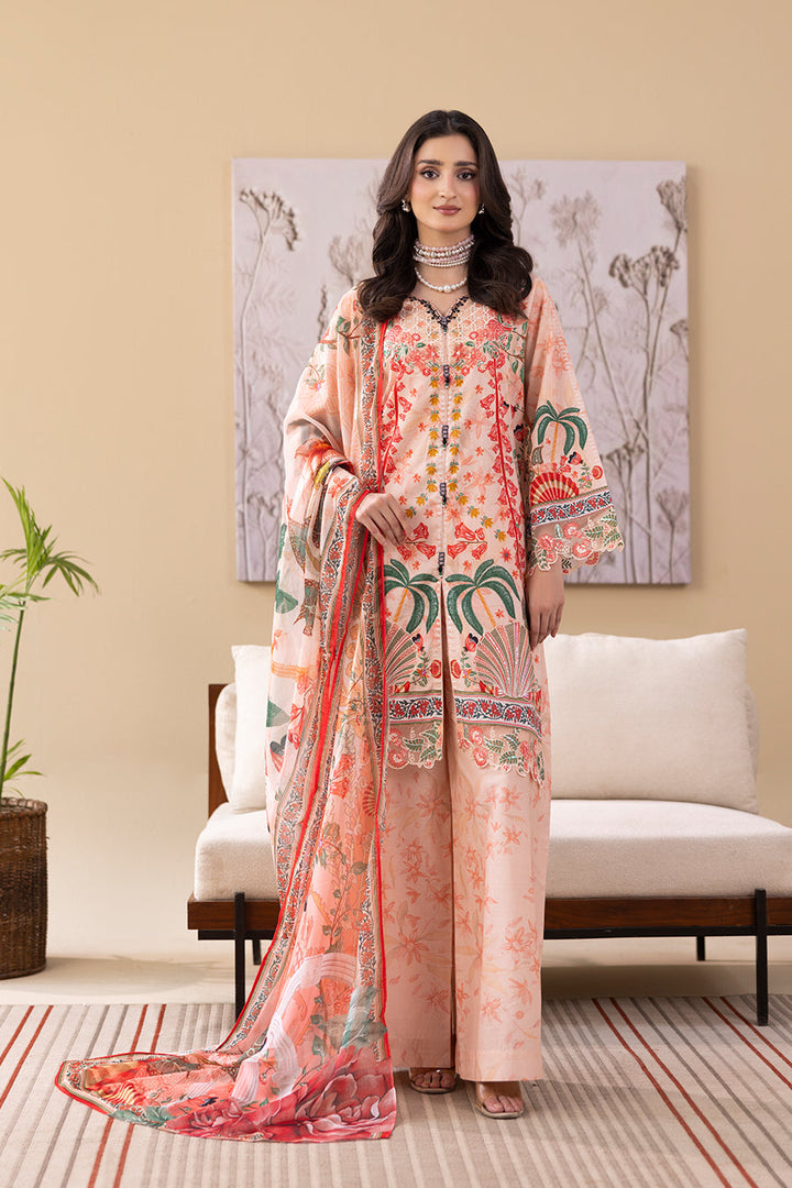 ALORA – Printed Luxury Pret (3Pcs)