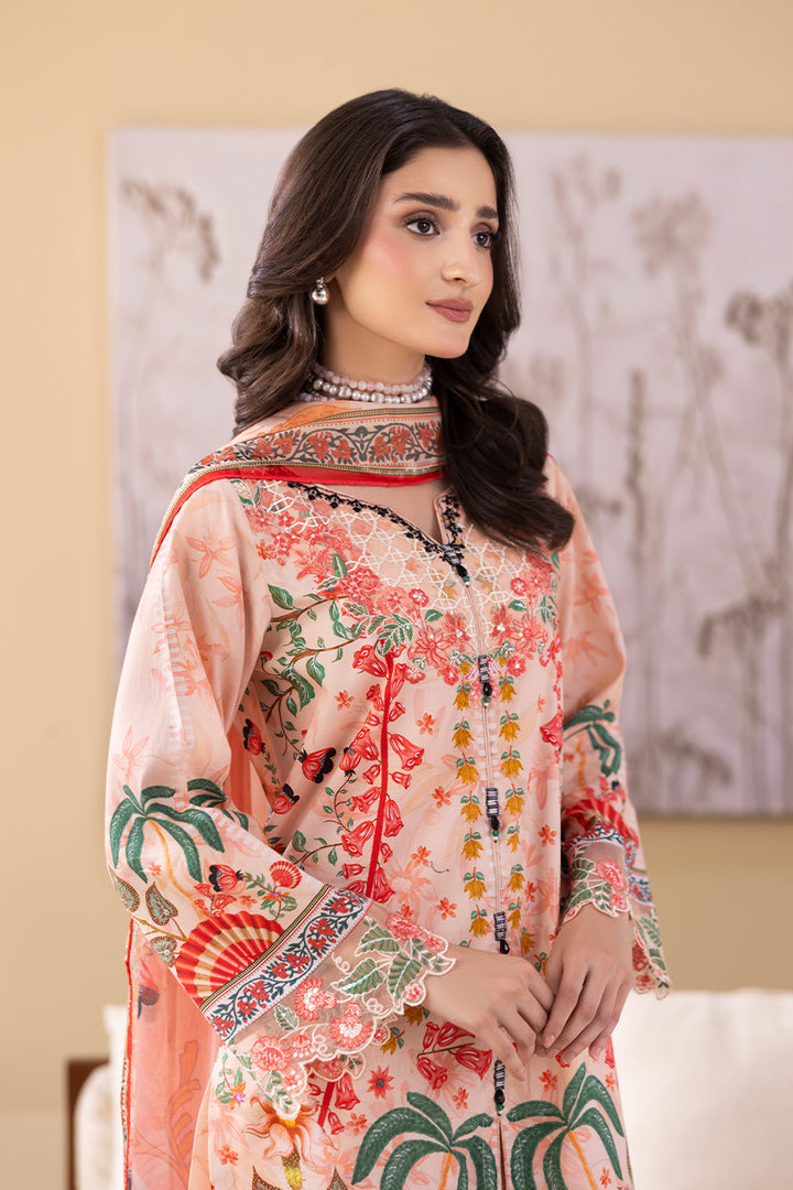 ALORA – Printed Luxury Pret (3Pcs)