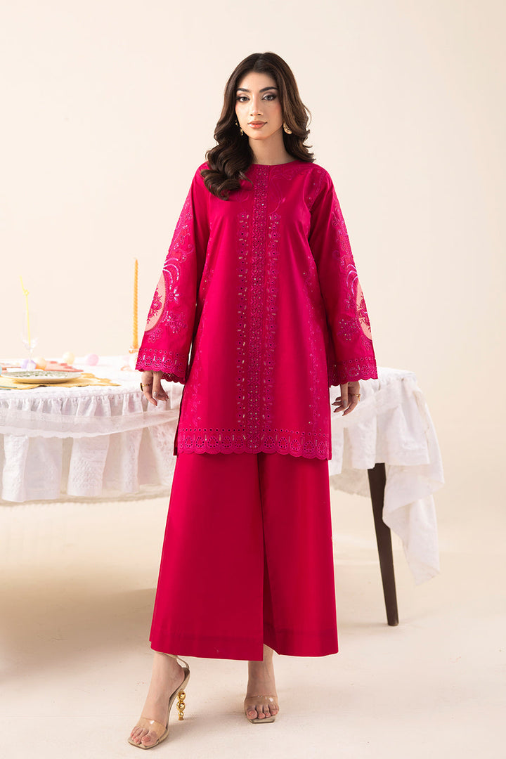 Raspberry- Co-ord Set( 2Pcs)