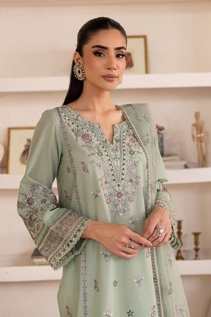 Sageen - 3 PC Embroidered Dress