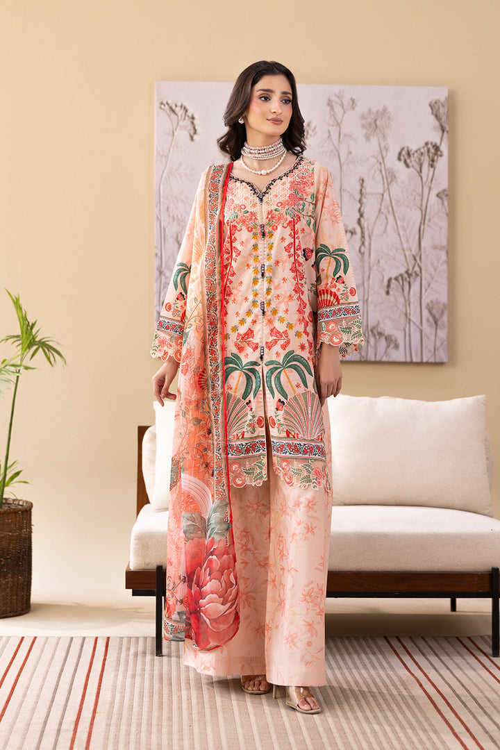 ALORA – Printed Luxury Pret (3Pcs)
