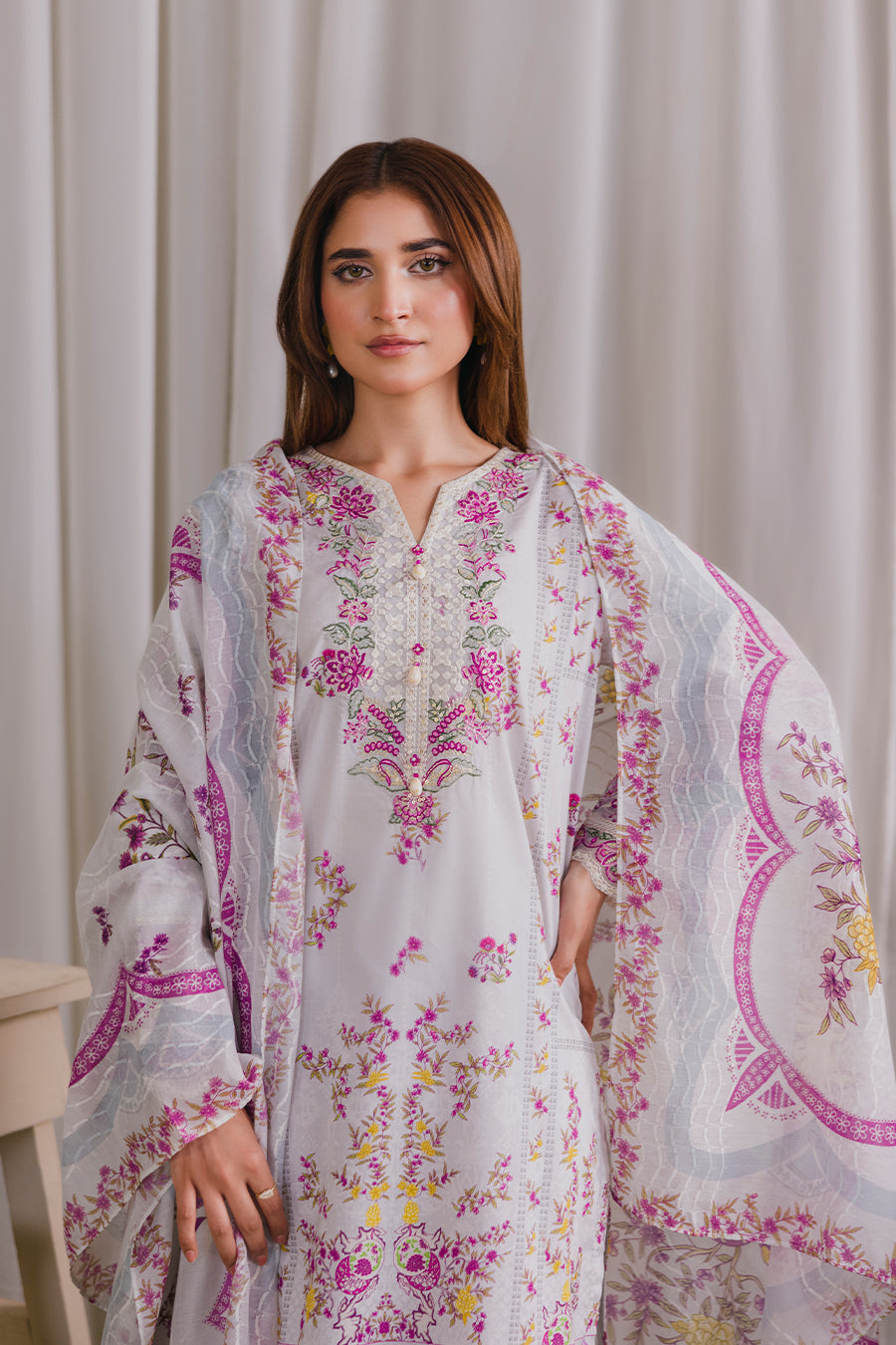 Bria - Printed Luxury Pret (3PC)