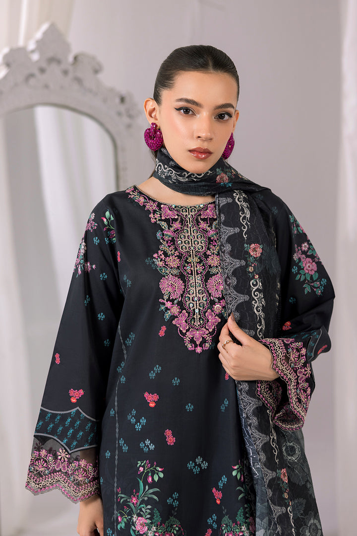 Orchid- Printed Luxury Pret (3PC)