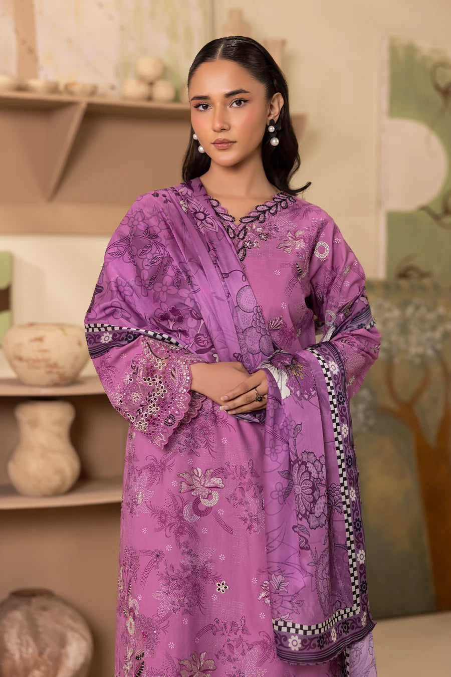 Midnight - Printed Luxury Pret (3PC)