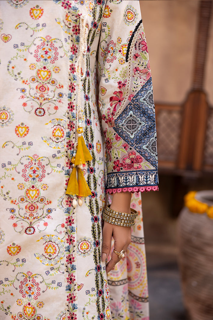 Zari - Cambric Frock (3PC)